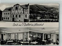 58802 W5983 Balve - Gasthaus Conredel Gaststube Hönnetal