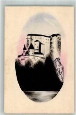 Burg Handgemalt
