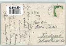87527 W8972 Sonthofen , Oberallgäu - mit Kirche St. Michael im Regen Verlag B. Lehrburger 6091