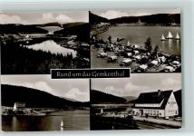 W3396 Altenau , Harz an der Okertalsperre 4-Bildaufnahme Talsperre