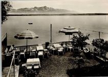 88709 W7759 Hagnau am Bodensee - Gasthaus Pension Café Seeblick Terrasse