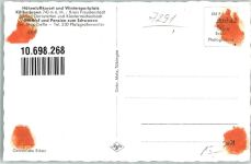 72285 W7293 Kälberbronn Gebrauchsspuren Gasthaus Pension zum Schwanen Foto AK
