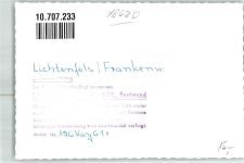 96215 W8620 Lichtenfels , Bay FOTO KEINE AK Gasthaus Ort handschriftlich