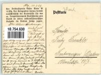 Spruch des Führers Wir halten die Kräfte des Christentums unentbehrlich für den sittlichen Wiederaufstieg des deutschen Volkes Hitler 1939 Gebrauchsspuren