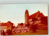 67305 W6719 Ramsen , Pfalz 1957 FOTO KEINE AK Tracht Kirche Ort handschriftlich