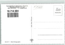 76596 W7564 Langenbrand , Murgtal Foto AK Papierfabrik Hotzmann Weisenbachfabrik Werk Wolfsheck