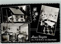 38667 W3396 Altenau , Harz Foto AK Pension Brigitte