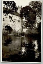 92224 W8450 Amberg , Oberpf Gebrauchsspuren An der Stadtbrille Foto AK