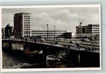 W6000 Frankfurt am Main Friedensbrücke, Straßenbahn AK Architektur