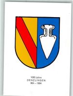 W7819 Denzlingen 1000-Jahrfeier Wappen Wappen