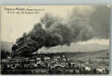 54530 Pagny-sur-Moselle 1915 Foto AK Feldpost WK I Königl.Preuss. Landw.Brigade