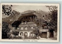 Granges Château-d'Oex Les Tilleuils (Linden) Bauernhaus