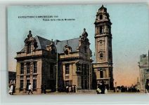 Exposition 1910 - Palais de la ville de Bruxelles AK Ausstellung