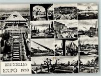 Nr. 1277 Exposition 1958 - versch. Abbildugnen AK Ausstellung