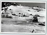 Unterwasser Skigebiet Obertoggenburg Schwendiabfahrt Iltios-Unterwasser Gasthaus alpenrose mit Churfirsten Ski
