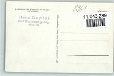 87477 W8961 Sulzberg , Allgäu - Sulzberger See ca 1958 AK
