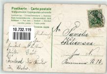 Prägedruck Neujahr Geldsack Geldscheine Geld auf AK 1906 Gebrauchsspuren