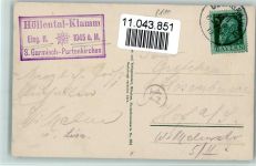 82467 W8100 Garmisch-Partenkirchen - Höllenthalklamm mit Grottenbau