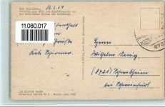 97769 W8788 Bad Brückenau - Fernblick über Bad- und Stadt-Brückenau mit der malerischen Kulisse der Rhönberge Die schöne Rhön Malerische Motive Nr. 6