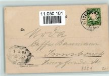 83317 W8221 Teisendorf 1901 - Ortsansicht mit dem Untersberg