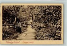 37308 O5631 Geismar , Eichsfeld 1909 - Partie am Wasserfall Heiligenstadt Eichsfeld