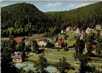 75385 W7264 Bad Teinach - Ortsansicht mit Freibad