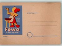 Fewa Waschmittel Werbung 1950 KEINE AK