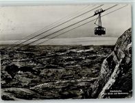 Säntis AR Säntisbahn mit Blick auf Bodensee Bergbahn