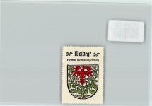 17348 O2152 Woldegk - Vignette Wappen Kaffee Hag ca 1920-1940