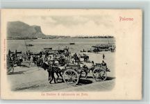 90100 Palermo - La Stazione di caricamento nel Porto