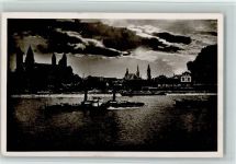 67346 W6720 Speyer - Abend am Rhein Dampfer