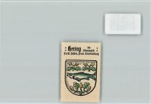 64395 W6101 Hering , Odenw - Vignette Wappen Kaffee Hag ca 1920-1940