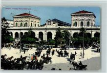 80100 Napoli - Piazza della stazione Pferdekutsche Bahnhof