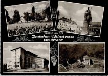 67433 W6730 Neustadt an der Weinstraße - Ortsansichten Kirche 4-Bildaufnahme