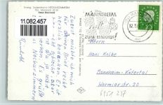 74821 W6950 Mosbach , Baden - Evangel. Jugendheim Neckarzimmern Haus Bauland