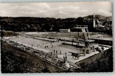 W7570 Baden-Baden Hardberg-Schwimmstadion Sprungturm Schwimmen