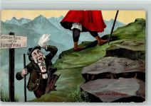 Voyeur AK Verlag Zieher, Ottmar Berghumor