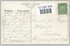 W8803 Rothenburg ob der Tauber Kobolzellertor 1925 AK Alte Frau mit Kiepe - Mutter, K. Künstlerkarte