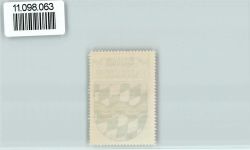 74889 W6920 Hilsbach , Baden - Vignette Wappen Kaffee Hag ca 1920-1940