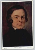 Robert Schumann - Ackermann Verlag Serie 160 - sign Best Schumann, R. Künstlerkarte