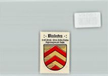 W6369 Windecken Vignette Wappen Kaffee Hag ca 1920-1940 Vignette