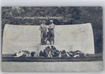 Wien Strauss-Lanner Denkmal Strauss, J. 1908