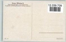 Gemälde von Grabendorff Adel Kaiser Wilhelm II
