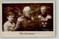 Drei Generatioen NPG 4561 Foto AK Adel Bayern 1913