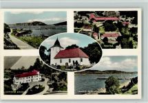 Lökeberg - Strandparti Gullbringa Halta kyrka Pensionat Badbryggan
