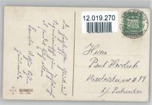 Nr. 11661 - Neujahr - Kirche Winterlandschaft - Hoffmann, Ad. 1924 Künstlerkarte