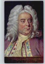 Händel - sign Eichhorn - B.K.W. 874-30 AK Händel, G.F.