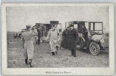 König Ludwig im Feld - Automobile Adel Bayern