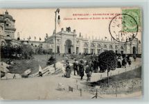 Brüssel Entree - Exposition 1910 AK Ausstellung