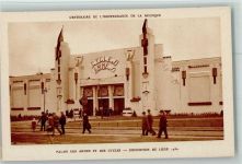 Palais des Armes et des Cycles 1930 offiz. AK Ausstellung